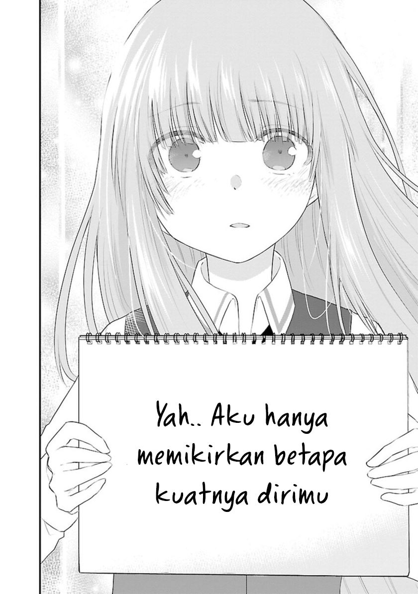 Halaman 4 dari Koe ga Dasenai Shoujo wa "Kanojo ga Yasashi Sugiru" to Omotte Iru Chapter 44