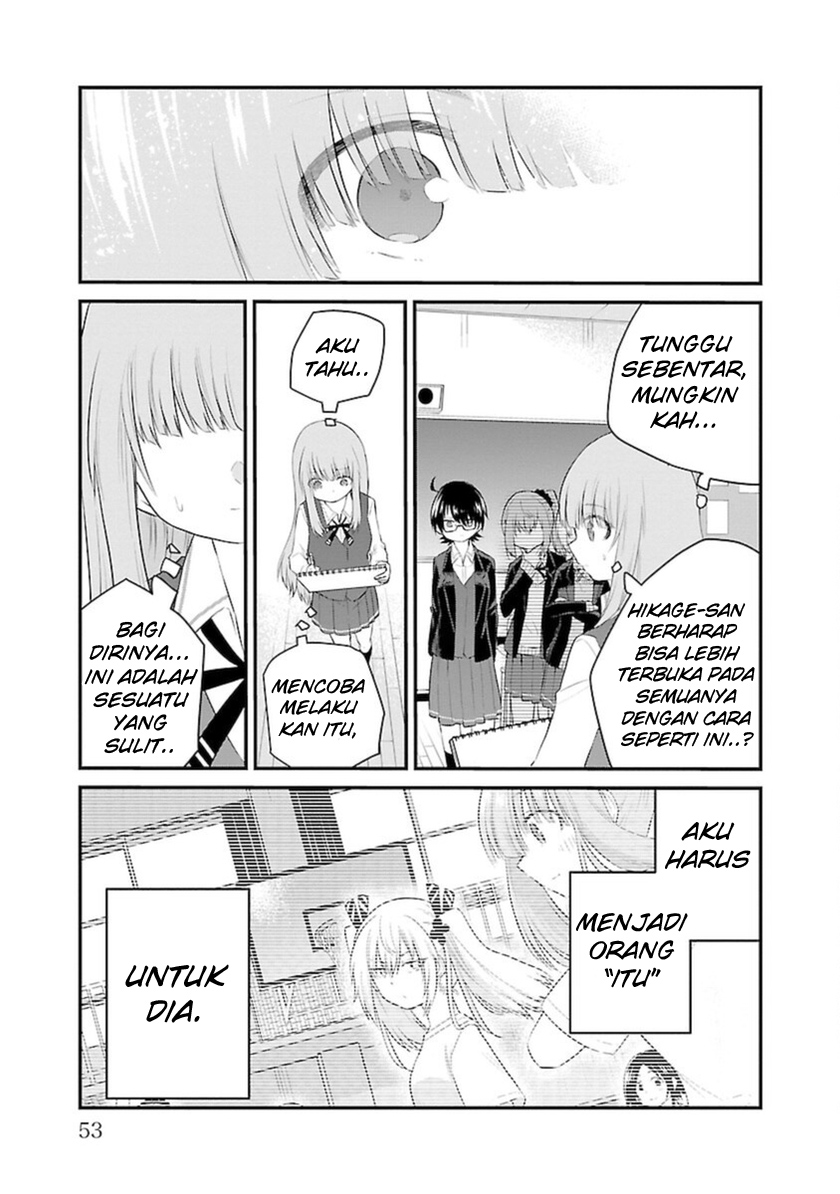 Halaman 4 dari Koe ga Dasenai Shoujo wa "Kanojo ga Yasashi Sugiru" to Omotte Iru Chapter 47