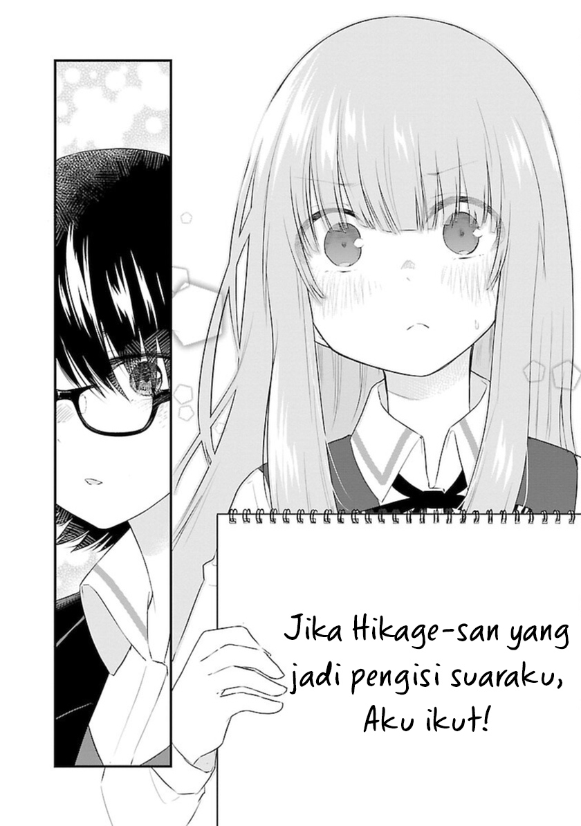Halaman 5 dari Koe ga Dasenai Shoujo wa "Kanojo ga Yasashi Sugiru" to Omotte Iru Chapter 47