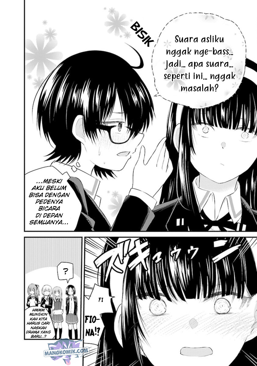 Halaman 9 dari Koe ga Dasenai Shoujo wa "Kanojo ga Yasashi Sugiru" to Omotte Iru Chapter 47