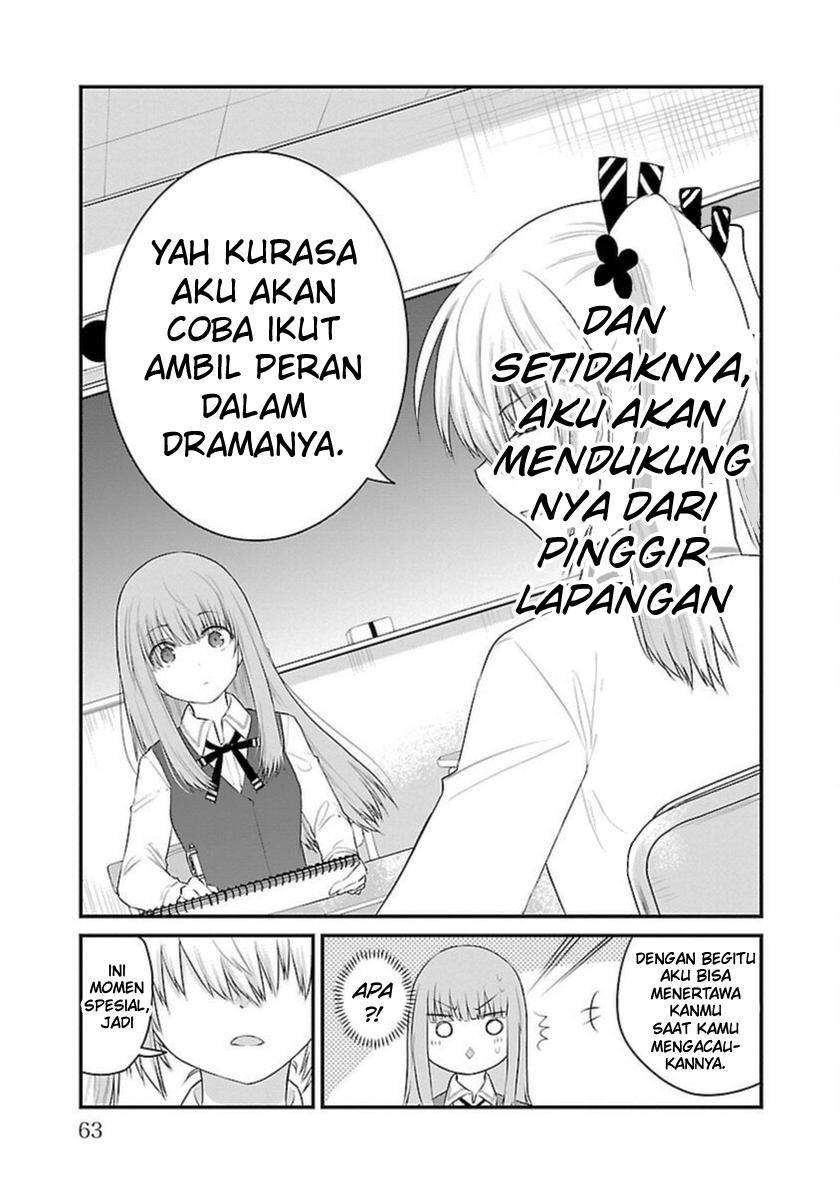 Halaman 6 dari Koe ga Dasenai Shoujo wa "Kanojo ga Yasashi Sugiru" to Omotte Iru Chapter 48