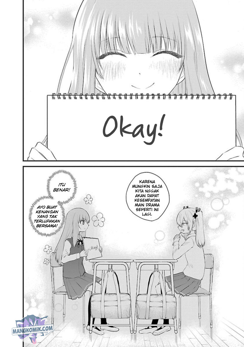 Halaman 8 dari Koe ga Dasenai Shoujo wa "Kanojo ga Yasashi Sugiru" to Omotte Iru Chapter 48