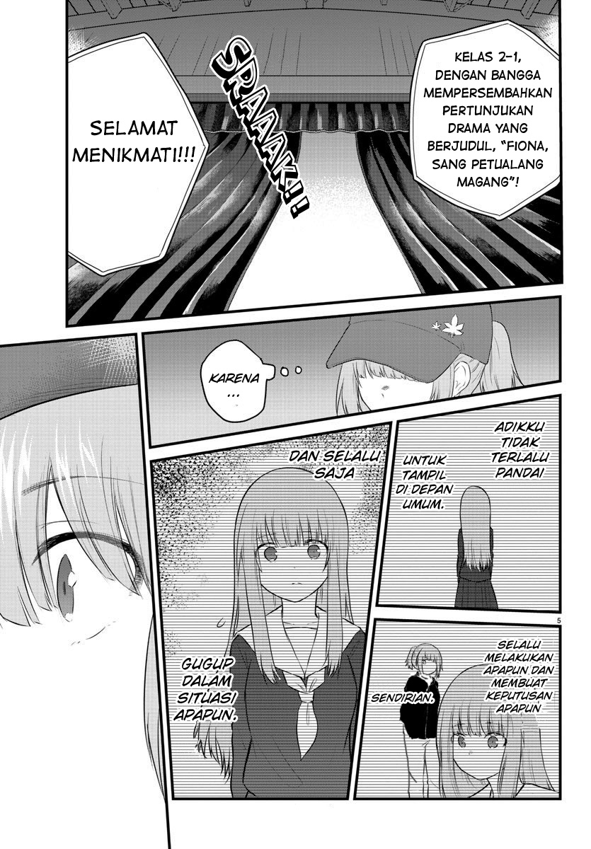 Halaman 7 dari Koe ga Dasenai Shoujo wa "Kanojo ga Yasashi Sugiru" to Omotte Iru Chapter 54