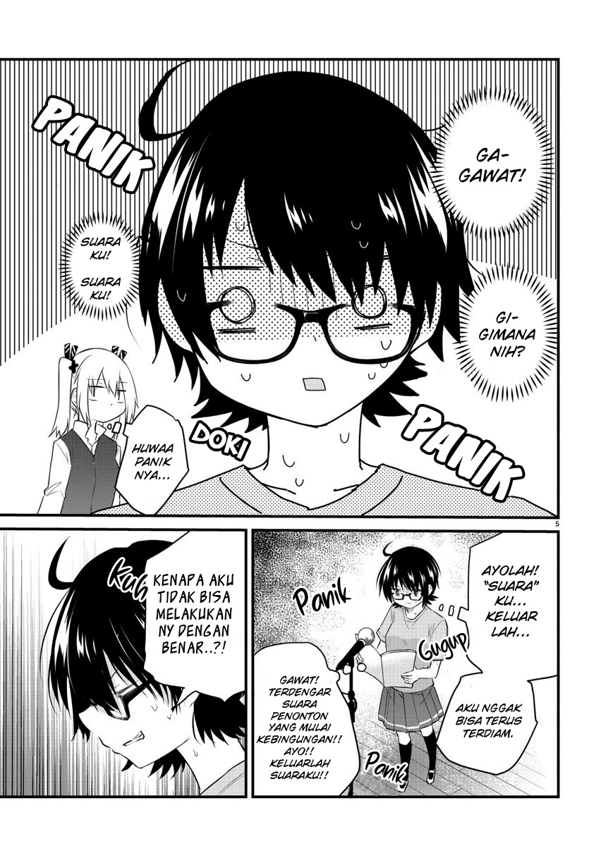 Halaman 8 dari Koe ga Dasenai Shoujo wa "Kanojo ga Yasashi Sugiru" to Omotte Iru Chapter 55