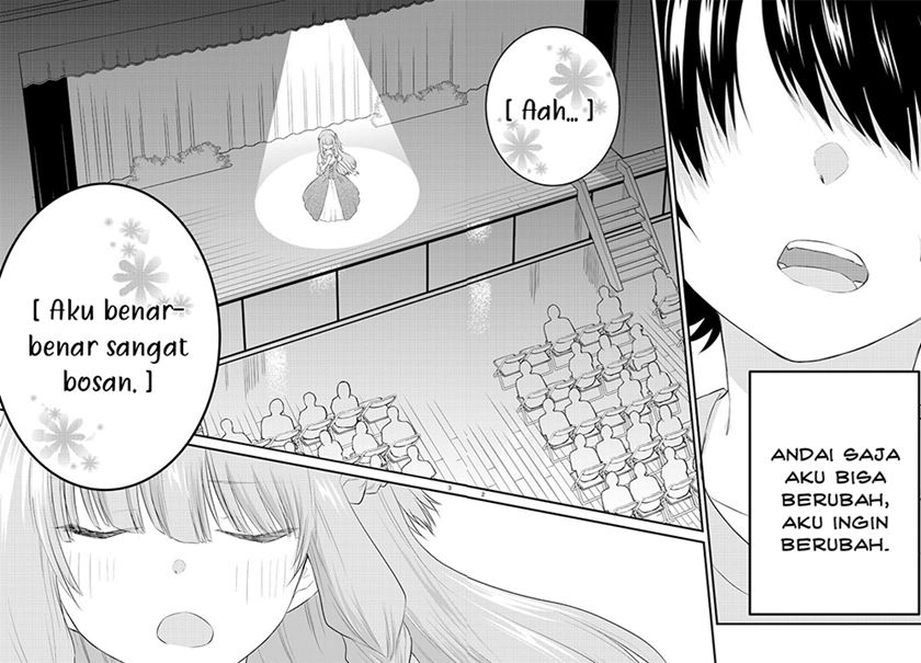 Halaman 4 dari Koe ga Dasenai Shoujo wa "Kanojo ga Yasashi Sugiru" to Omotte Iru Chapter 56