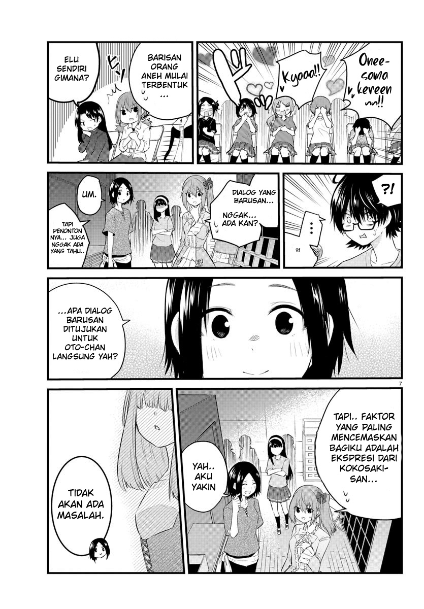 Halaman 8 dari Koe ga Dasenai Shoujo wa "Kanojo ga Yasashi Sugiru" to Omotte Iru Chapter 57