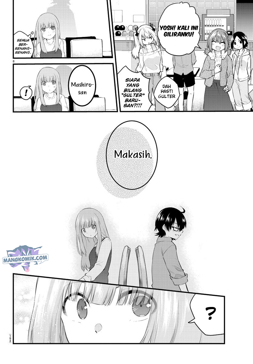 Halaman 10 dari Koe ga Dasenai Shoujo wa "Kanojo ga Yasashi Sugiru" to Omotte Iru Chapter 63