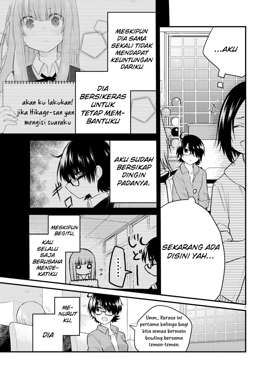 Halaman 9 dari Koe ga Dasenai Shoujo wa "Kanojo ga Yasashi Sugiru" to Omotte Iru Chapter 64