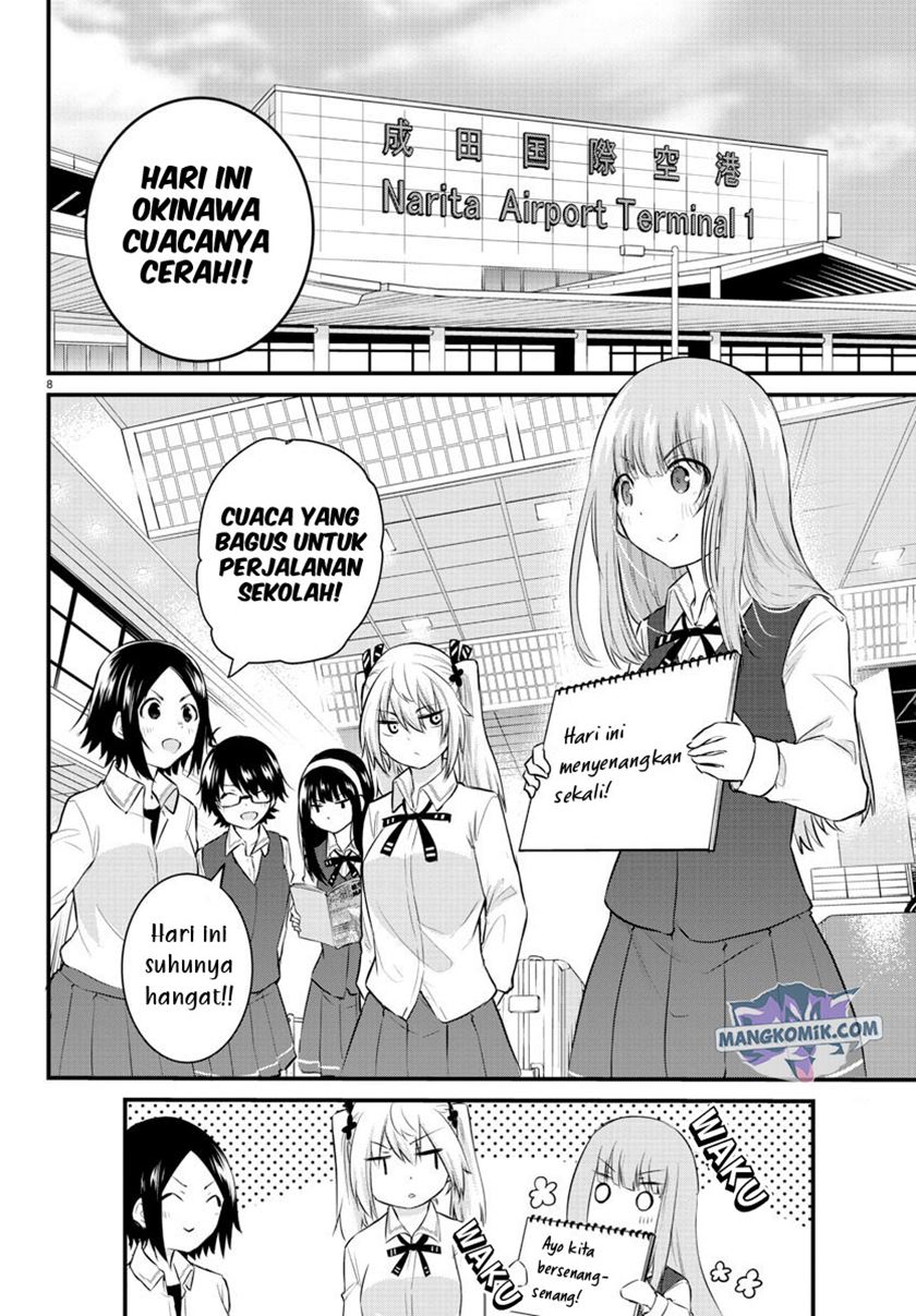 Halaman 10 dari Koe ga Dasenai Shoujo wa "Kanojo ga Yasashi Sugiru" to Omotte Iru Chapter 69