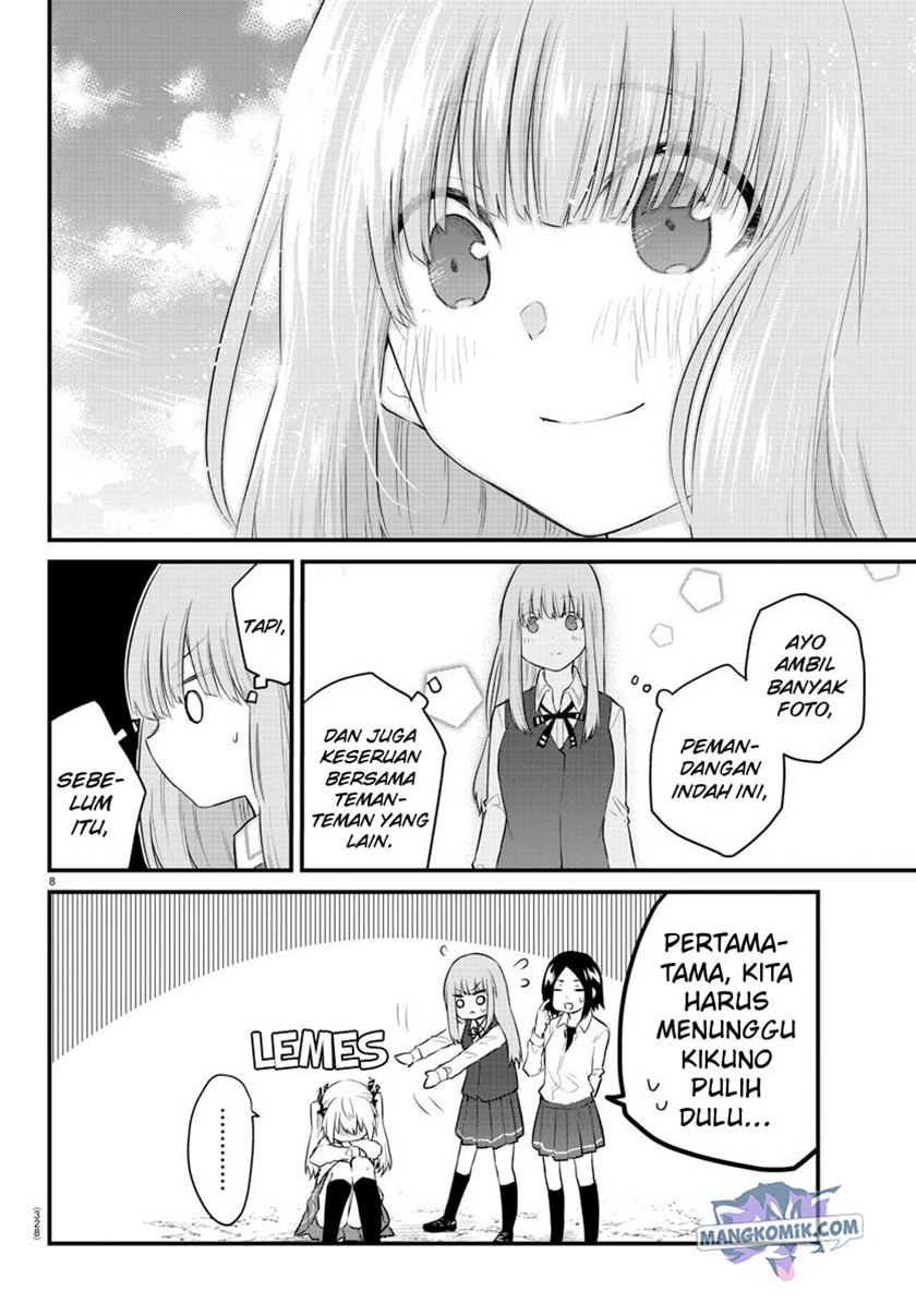 Halaman 10 dari Koe ga Dasenai Shoujo wa "Kanojo ga Yasashi Sugiru" to Omotte Iru Chapter 70