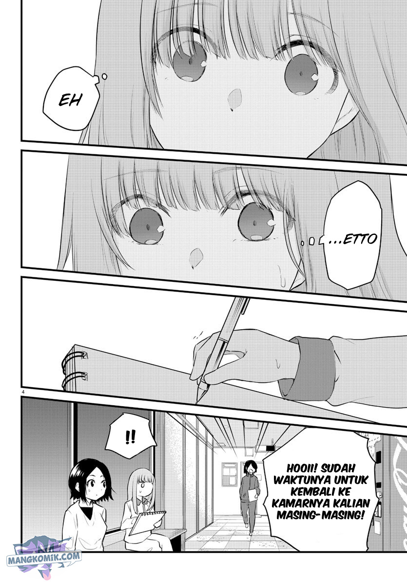 Halaman 5 dari Koe ga Dasenai Shoujo wa "Kanojo ga Yasashi Sugiru" to Omotte Iru Chapter 74