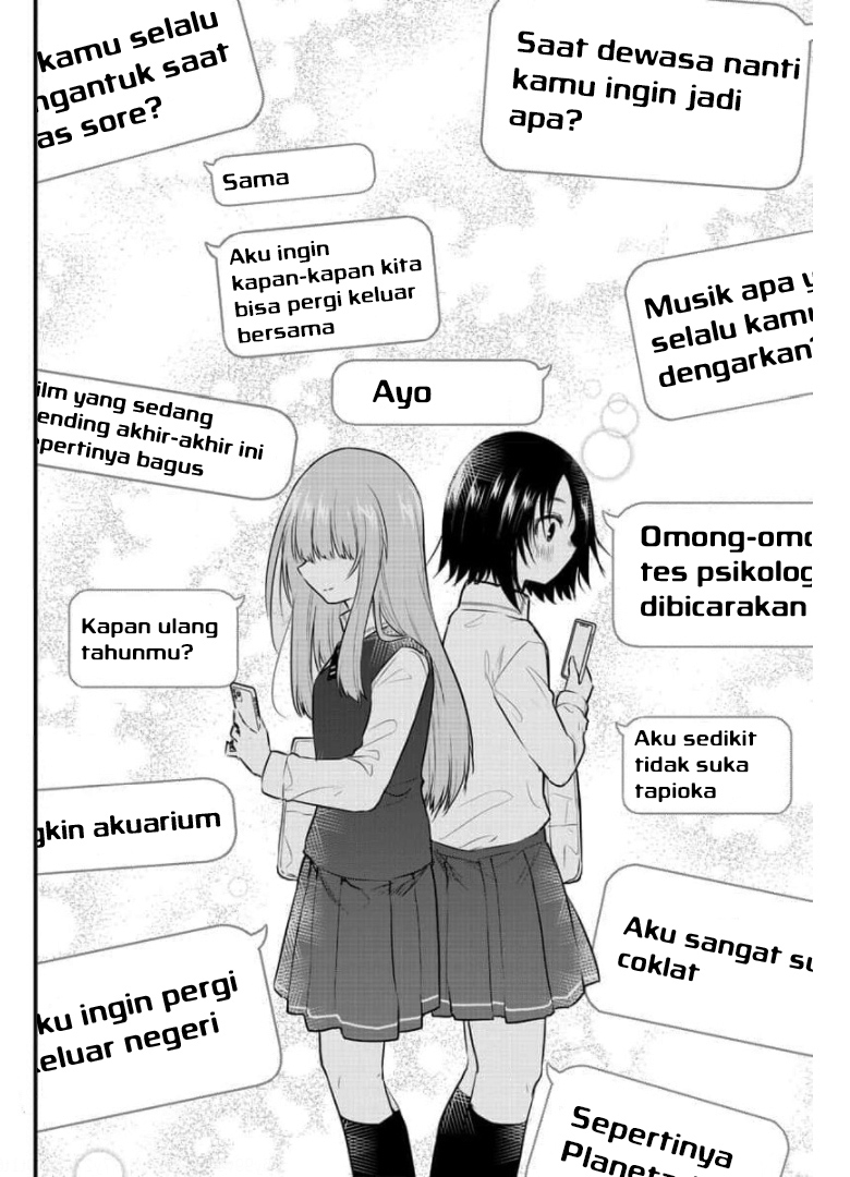 Halaman 8 dari Koe ga Dasenai Shoujo wa "Kanojo ga Yasashi Sugiru" to Omotte Iru Chapter 78