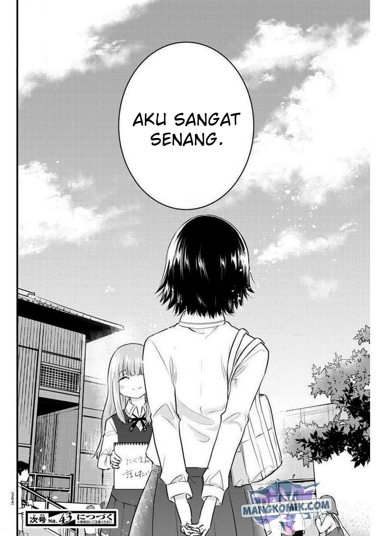 Halaman 9 dari Koe ga Dasenai Shoujo wa "Kanojo ga Yasashi Sugiru" to Omotte Iru Chapter 80