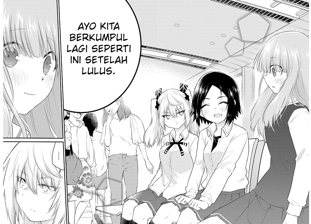 Halaman 8 dari Koe ga Dasenai Shoujo wa "Kanojo ga Yasashi Sugiru" to Omotte Iru Chapter 83