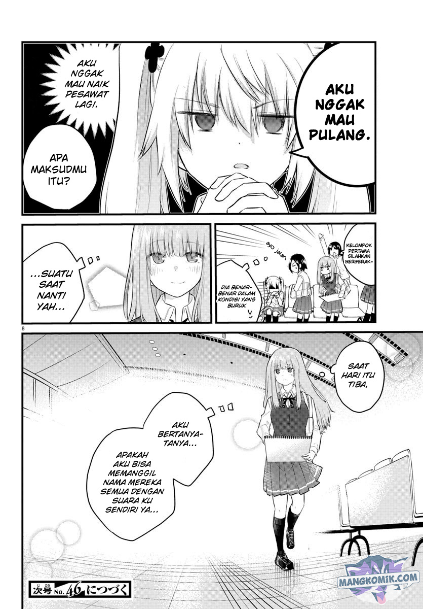 Halaman 9 dari Koe ga Dasenai Shoujo wa "Kanojo ga Yasashi Sugiru" to Omotte Iru Chapter 83