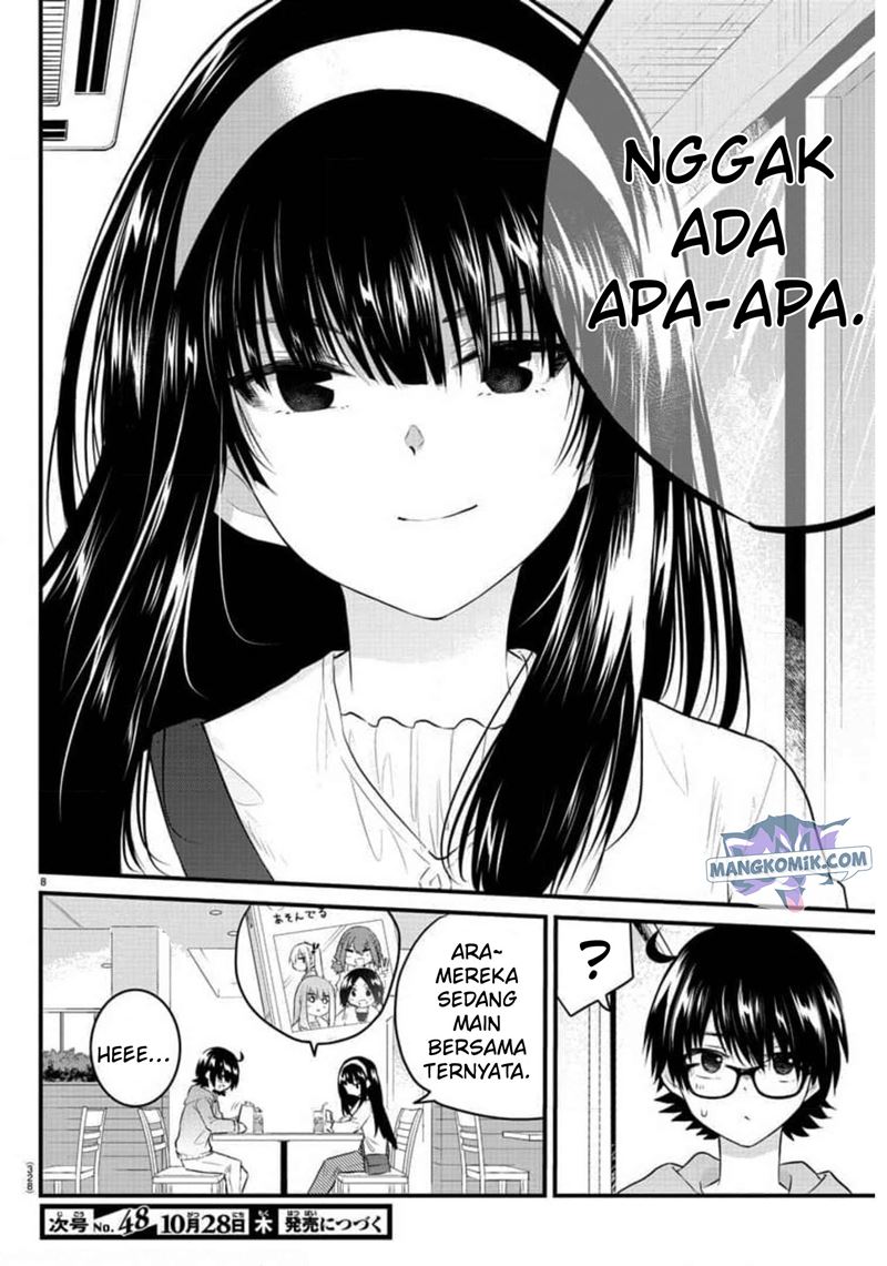Halaman 10 dari Koe ga Dasenai Shoujo wa "Kanojo ga Yasashi Sugiru" to Omotte Iru Chapter 85