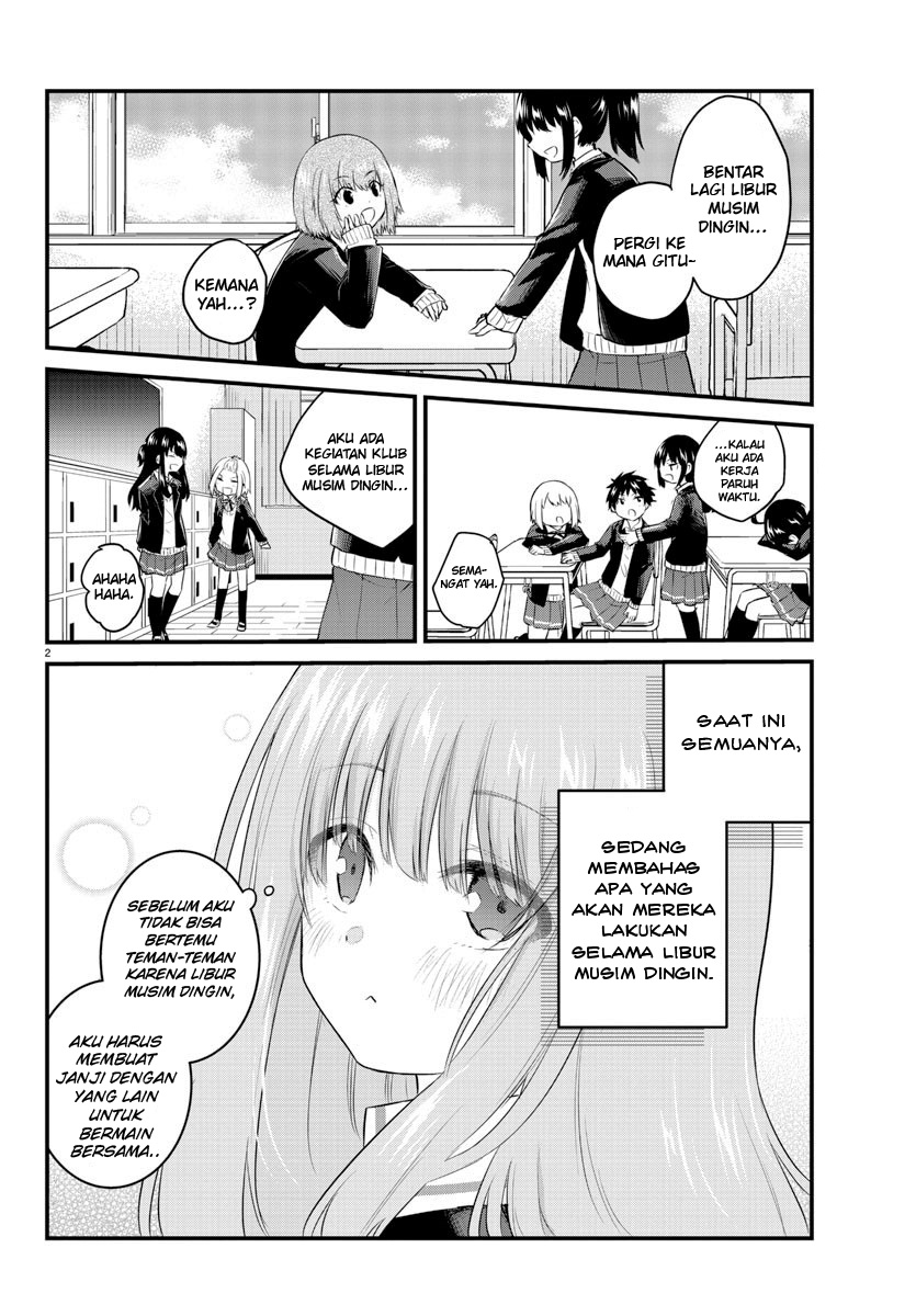 Halaman 4 dari Koe ga Dasenai Shoujo wa "Kanojo ga Yasashi Sugiru" to Omotte Iru Chapter 87