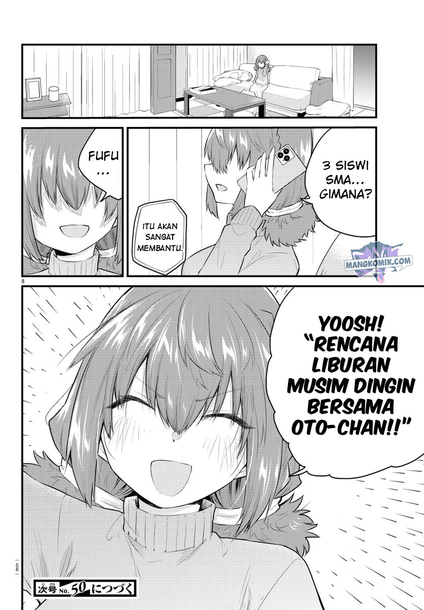 Halaman 9 dari Koe ga Dasenai Shoujo wa "Kanojo ga Yasashi Sugiru" to Omotte Iru Chapter 87