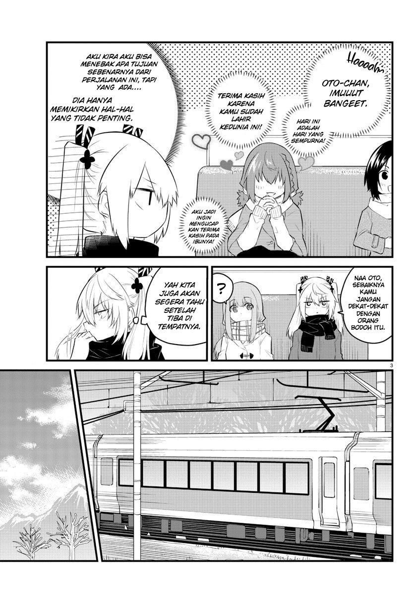 Halaman 5 dari Koe ga Dasenai Shoujo wa "Kanojo ga Yasashi Sugiru" to Omotte Iru Chapter 89
