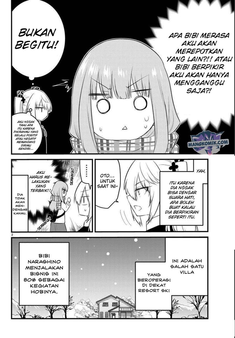 Halaman 5 dari Koe ga Dasenai Shoujo wa "Kanojo ga Yasashi Sugiru" to Omotte Iru Chapter 90