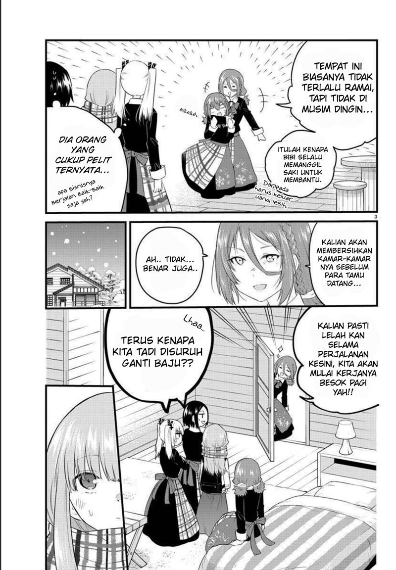 Halaman 6 dari Koe ga Dasenai Shoujo wa "Kanojo ga Yasashi Sugiru" to Omotte Iru Chapter 90