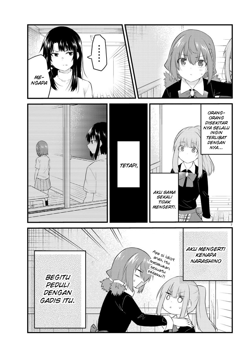 Halaman 9 dari Koe ga Dasenai Shoujo wa "Kanojo ga Yasashi Sugiru" to Omotte Iru Chapter 94