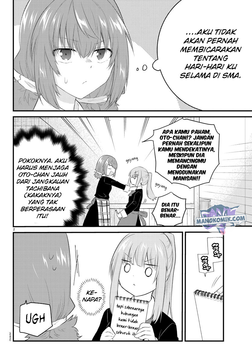 Halaman 4 dari Koe ga Dasenai Shoujo wa "Kanojo ga Yasashi Sugiru" to Omotte Iru Chapter 96