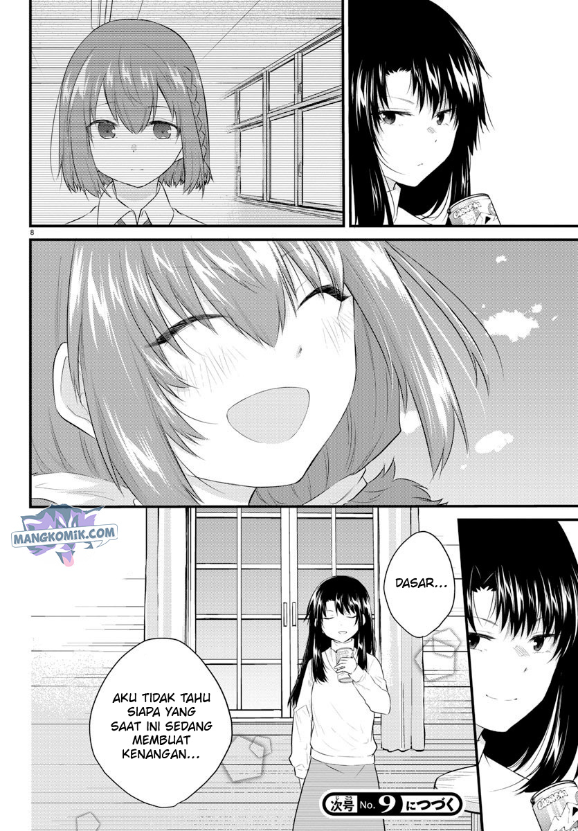 Halaman 9 dari Koe ga Dasenai Shoujo wa "Kanojo ga Yasashi Sugiru" to Omotte Iru Chapter 96