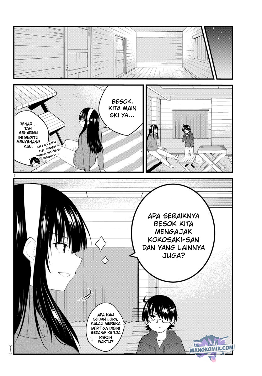 Halaman 10 dari Koe ga Dasenai Shoujo wa "Kanojo ga Yasashi Sugiru" to Omotte Iru Chapter 98
