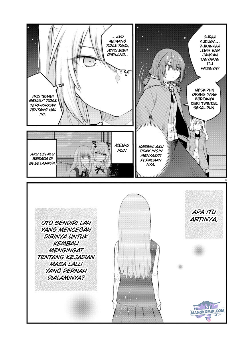Halaman 5 dari Koe ga Dasenai Shoujo wa "Kanojo ga Yasashi Sugiru" to Omotte Iru Chapter 98
