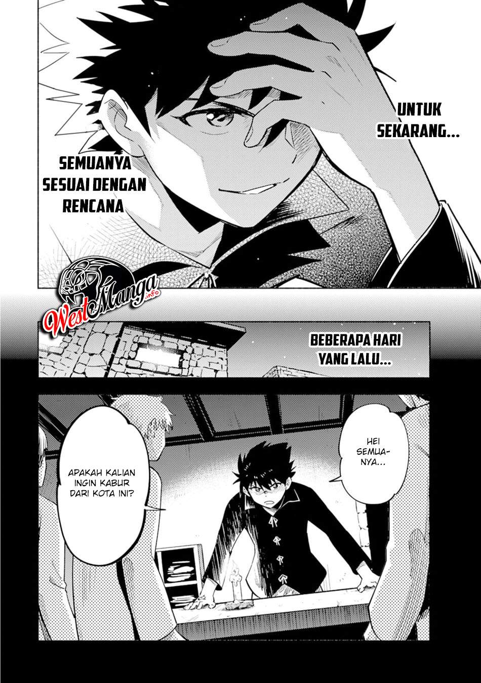 Halaman 10 dari Kono Sekai de Ore dake ga "Level Up" wo Shitteiru Chapter 1