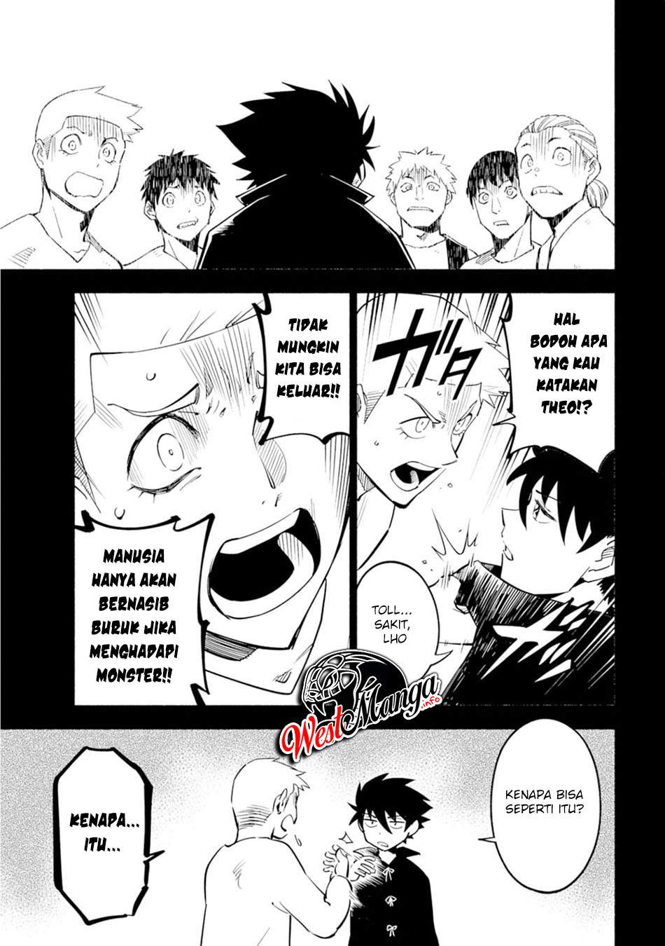 Halaman 11 dari Kono Sekai de Ore dake ga "Level Up" wo Shitteiru Chapter 1