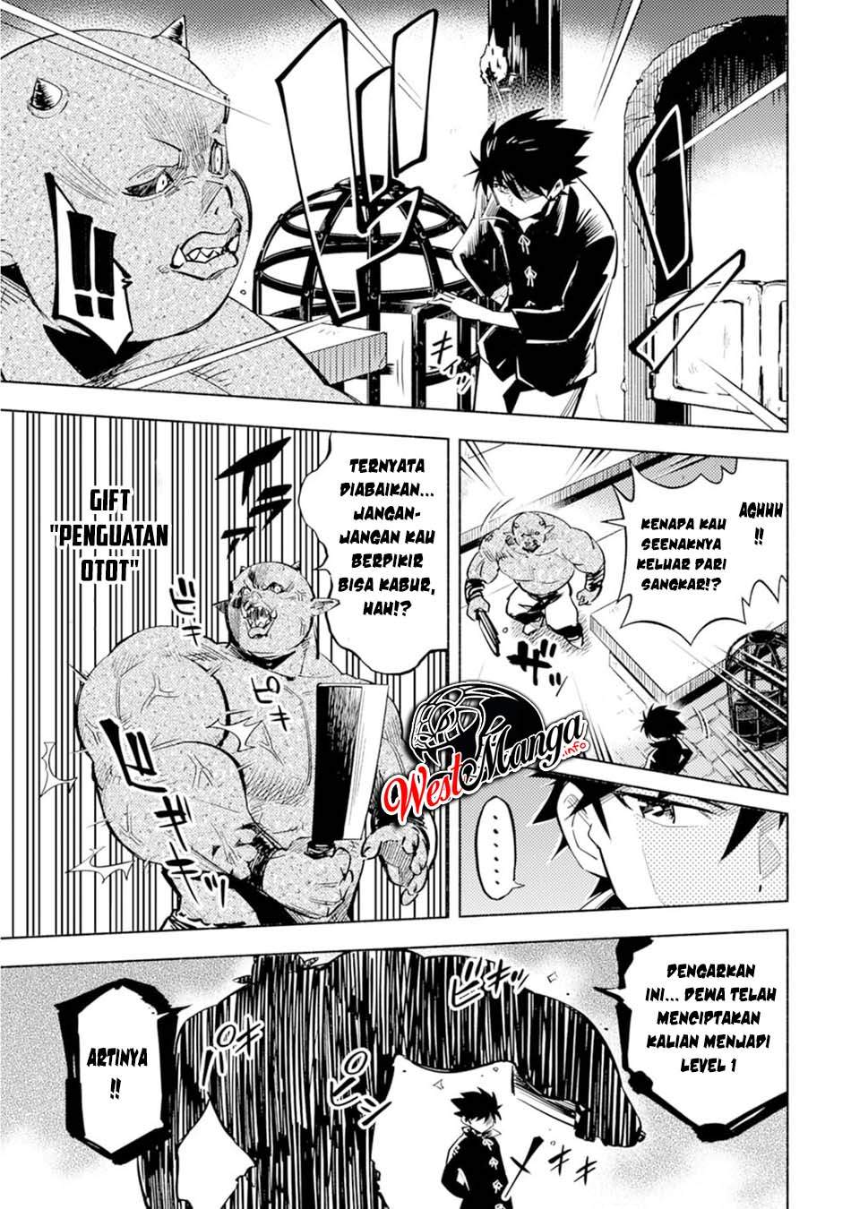 Halaman 17 dari Kono Sekai de Ore dake ga "Level Up" wo Shitteiru Chapter 1