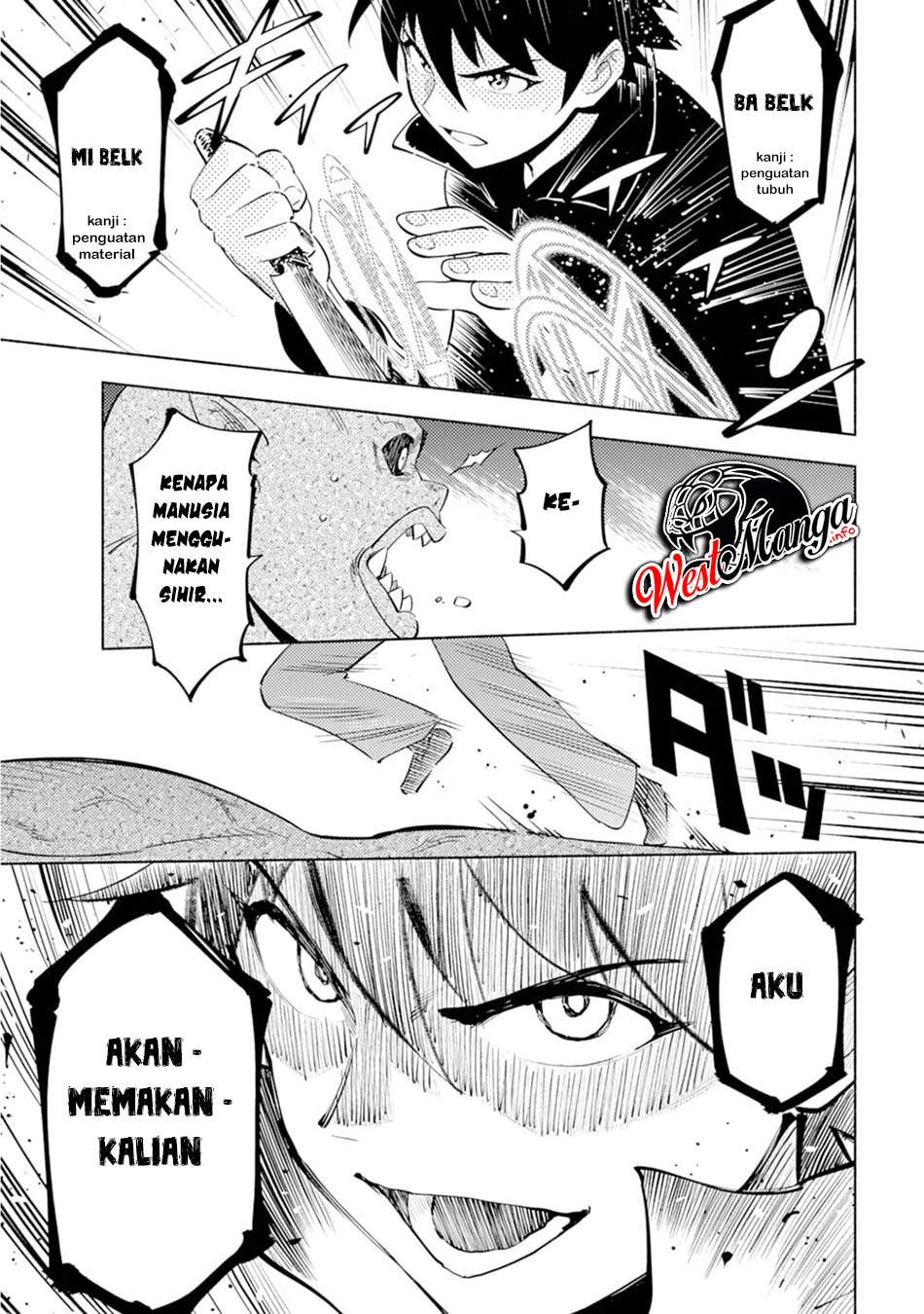 Halaman 21 dari Kono Sekai de Ore dake ga "Level Up" wo Shitteiru Chapter 1