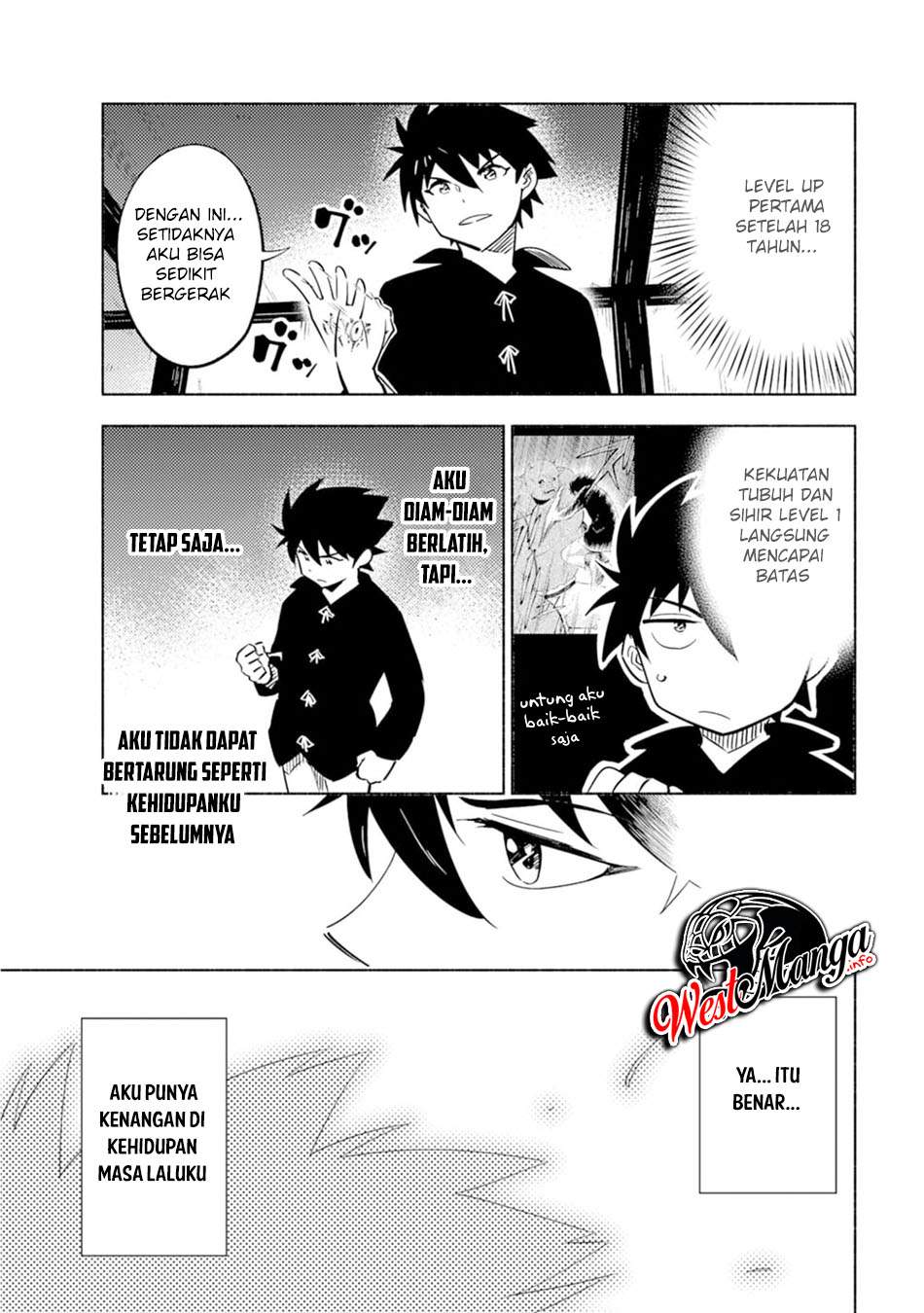 Halaman 26 dari Kono Sekai de Ore dake ga "Level Up" wo Shitteiru Chapter 1