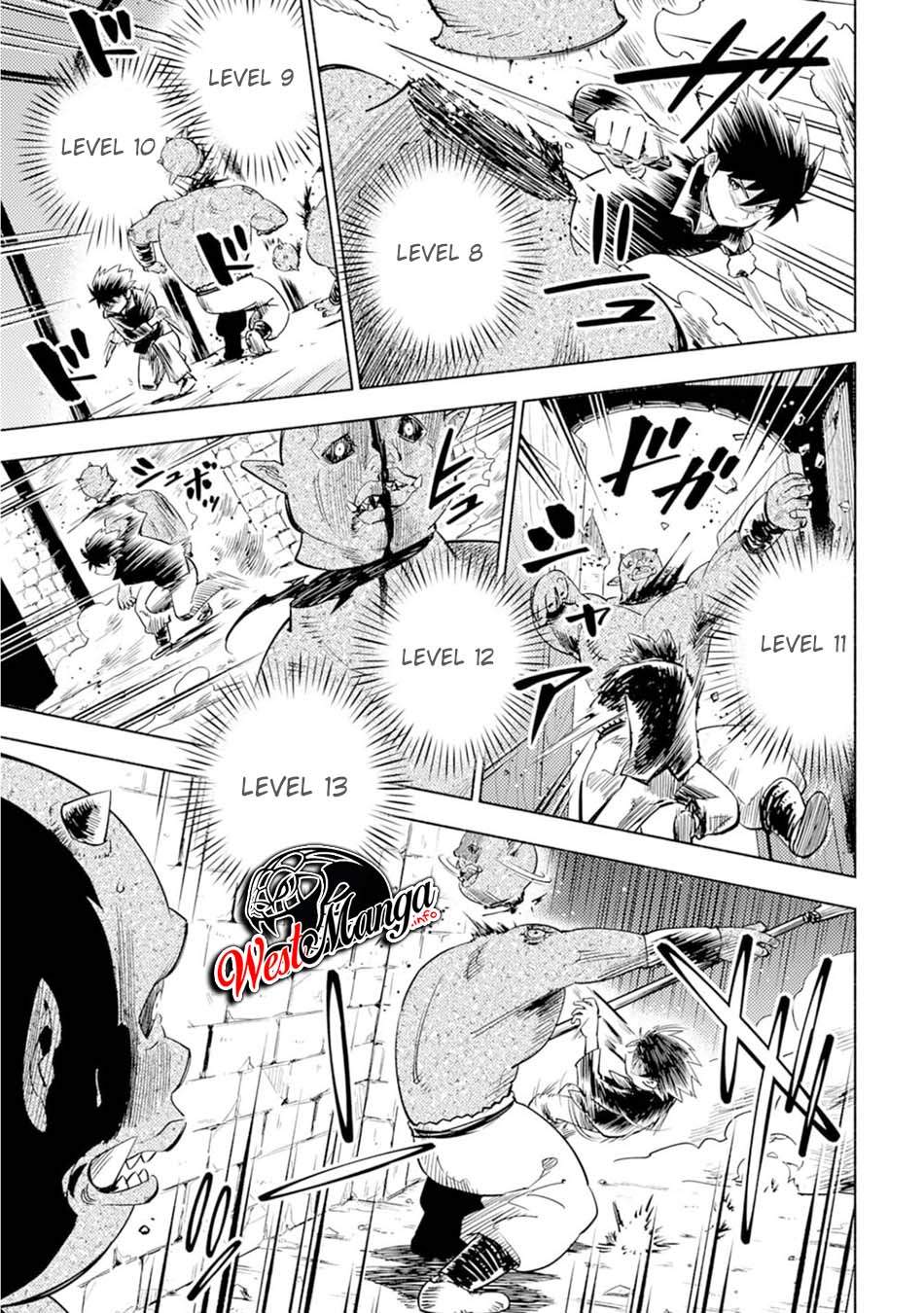 Halaman 33 dari Kono Sekai de Ore dake ga "Level Up" wo Shitteiru Chapter 1