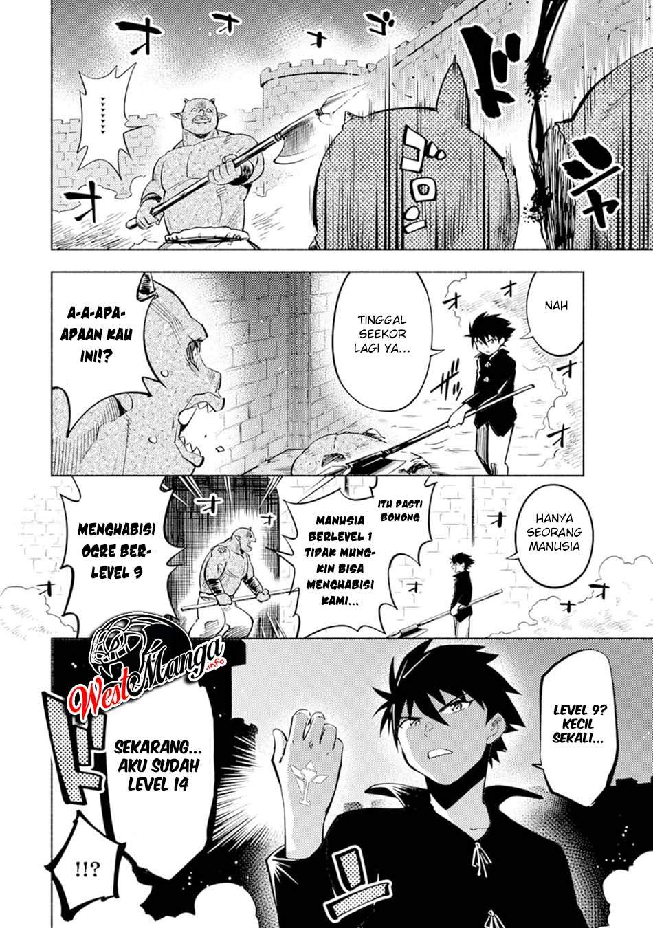 Halaman 34 dari Kono Sekai de Ore dake ga "Level Up" wo Shitteiru Chapter 1