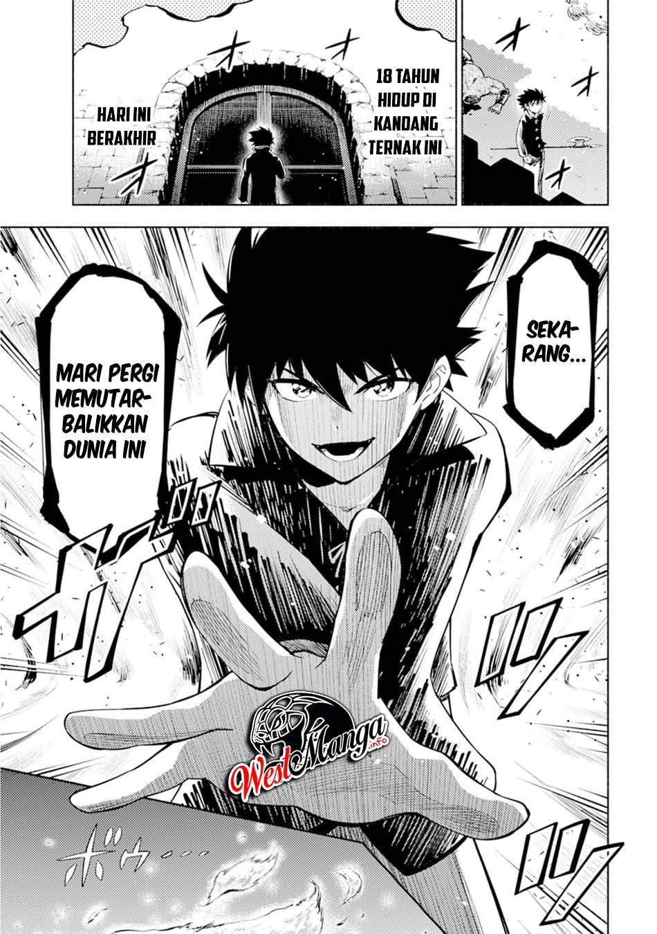 Halaman 37 dari Kono Sekai de Ore dake ga "Level Up" wo Shitteiru Chapter 1