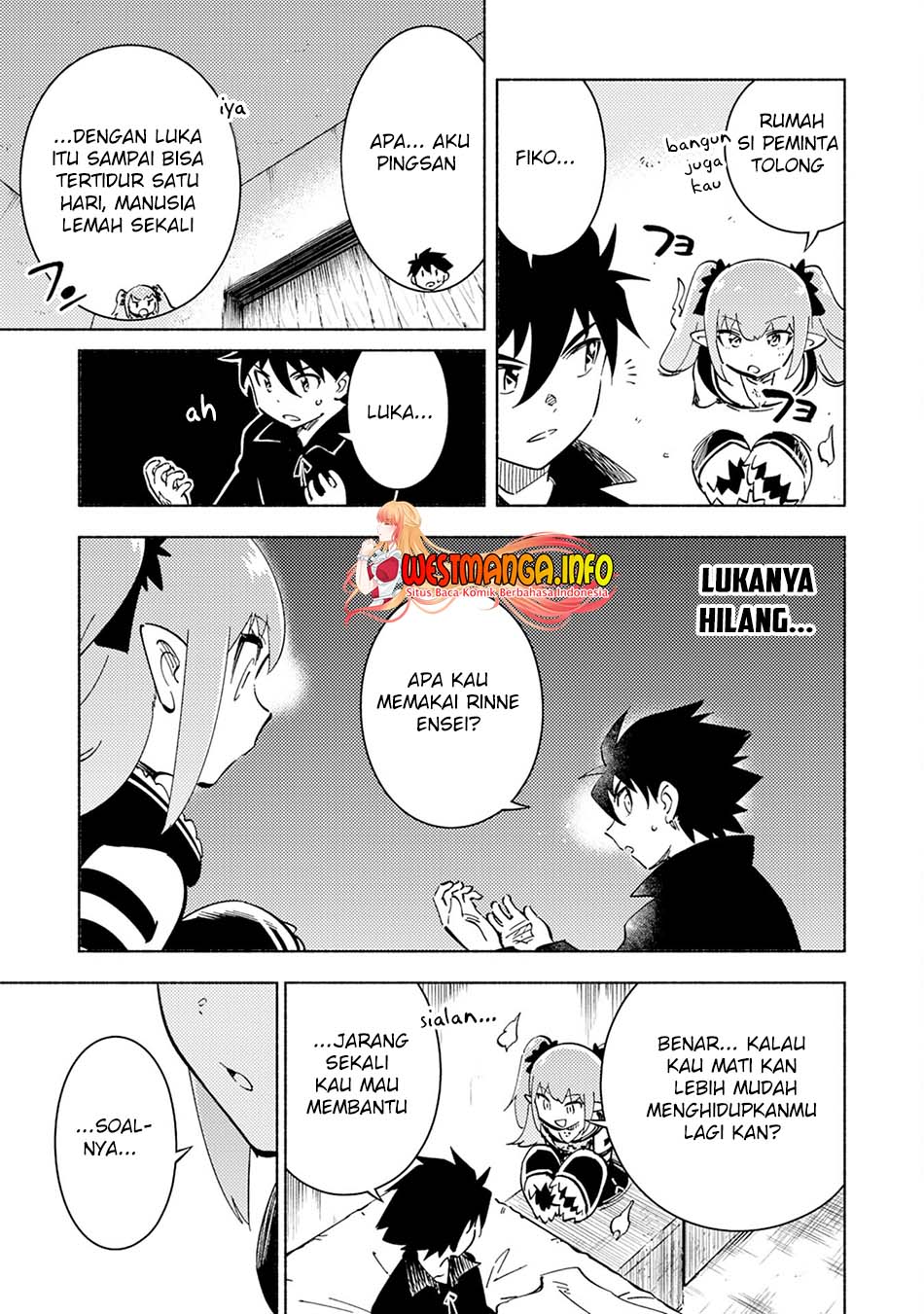 Halaman 17 dari Kono Sekai de Ore dake ga "Level Up" wo Shitteiru Chapter 10
