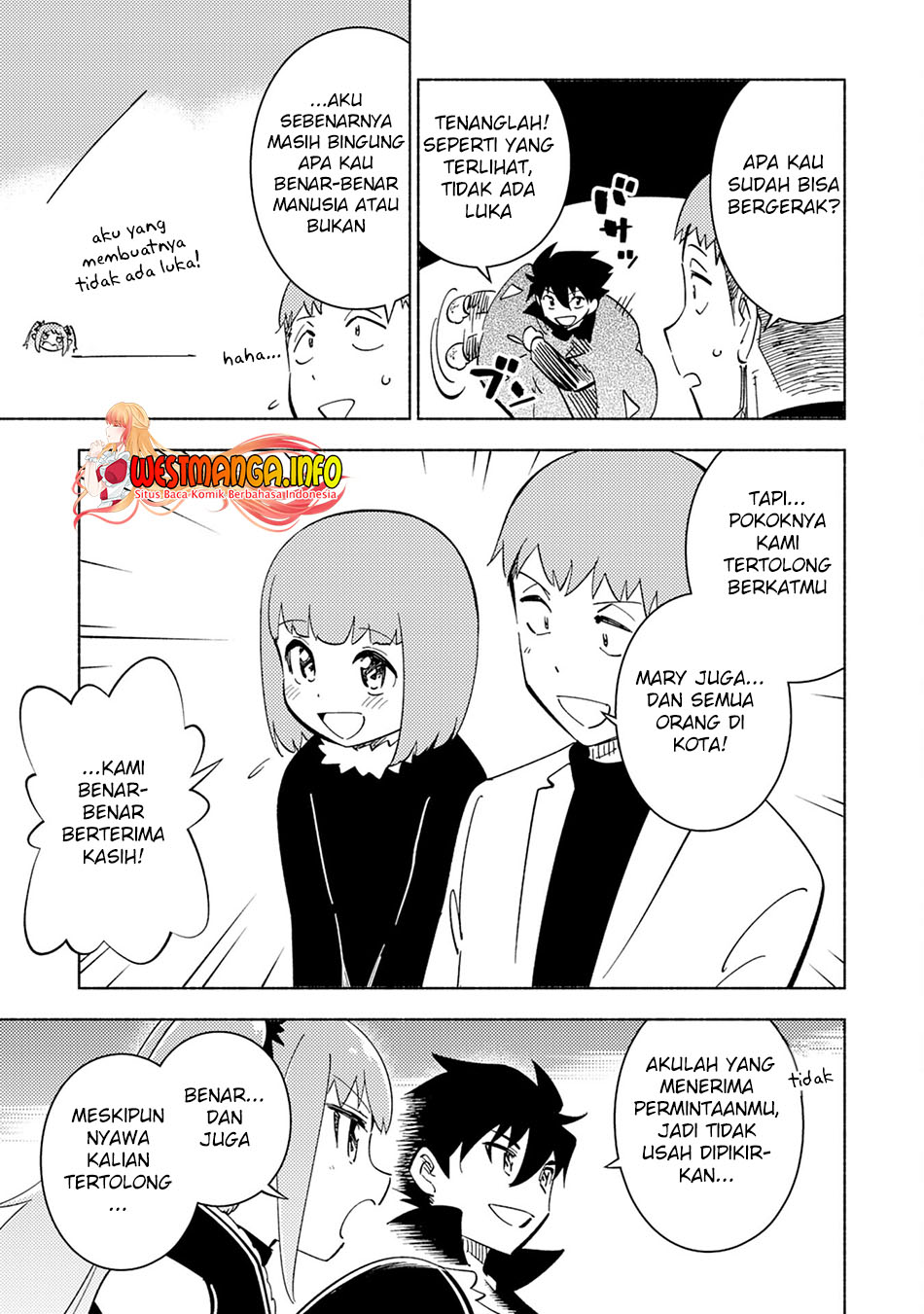 Halaman 21 dari Kono Sekai de Ore dake ga "Level Up" wo Shitteiru Chapter 10