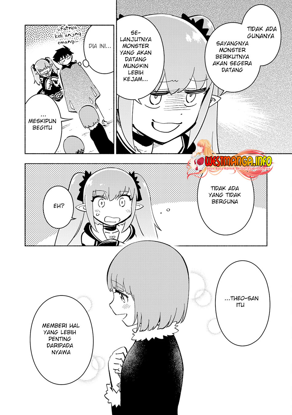 Halaman 22 dari Kono Sekai de Ore dake ga "Level Up" wo Shitteiru Chapter 10