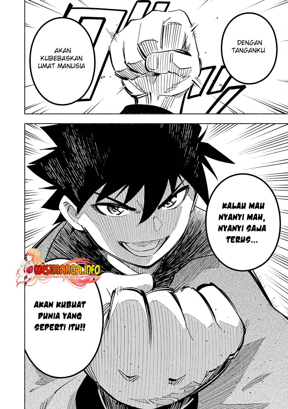 Halaman 30 dari Kono Sekai de Ore dake ga "Level Up" wo Shitteiru Chapter 10