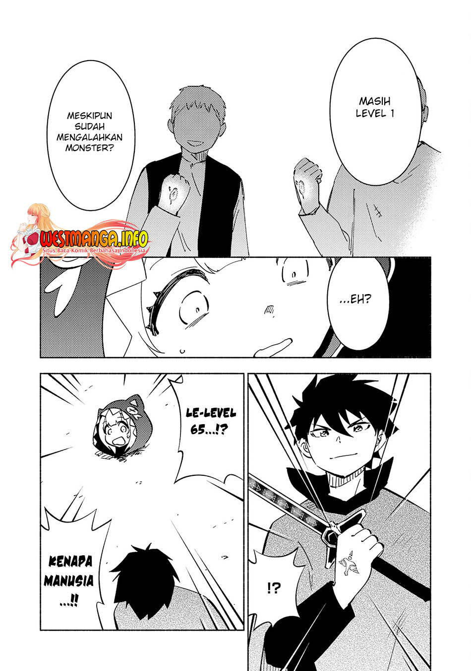 Halaman 15 dari Kono Sekai de Ore dake ga "Level Up" wo Shitteiru Chapter 12