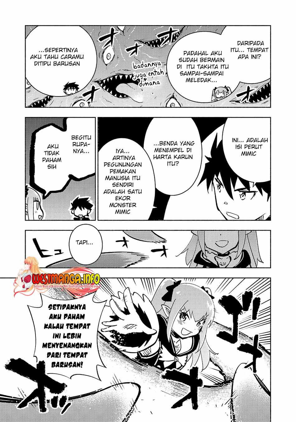 Halaman 33 dari Kono Sekai de Ore dake ga "Level Up" wo Shitteiru Chapter 12
