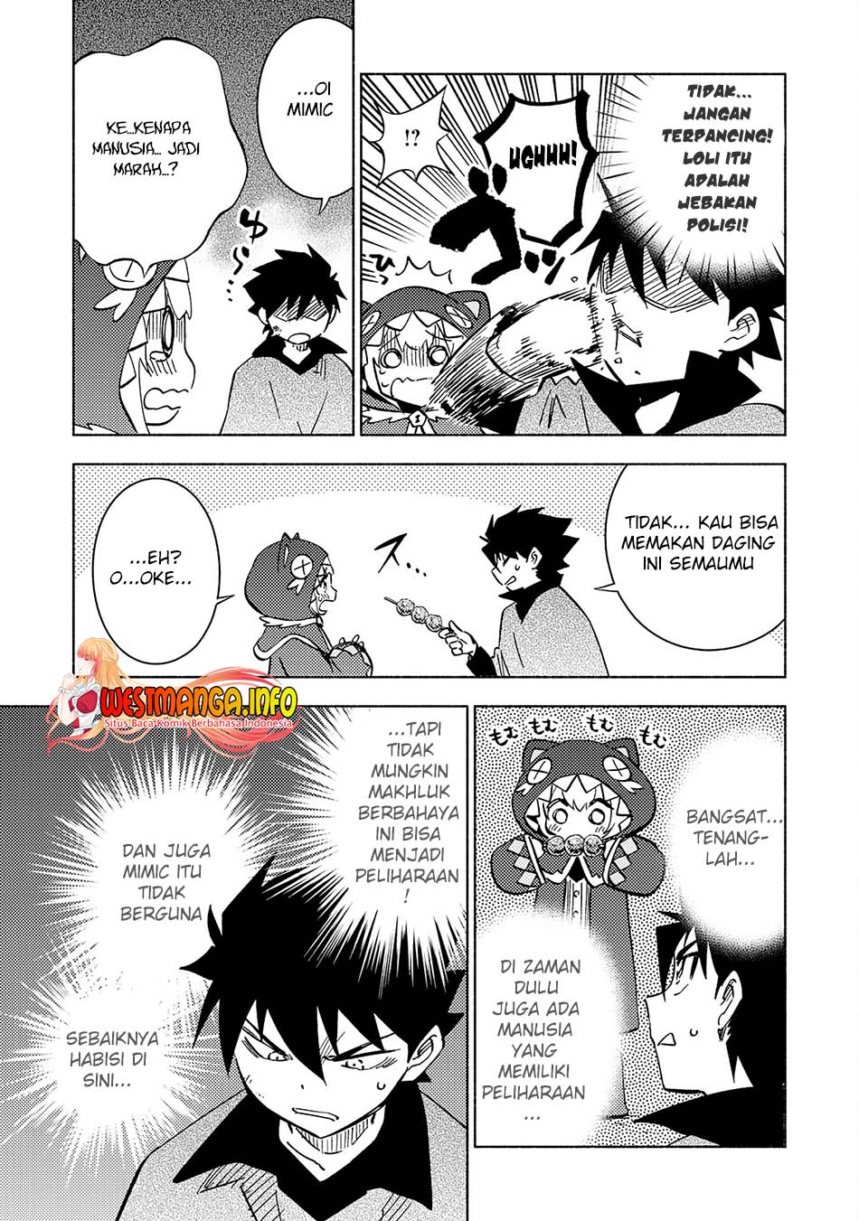Halaman 16 dari Kono Sekai de Ore dake ga "Level Up" wo Shitteiru Chapter 14