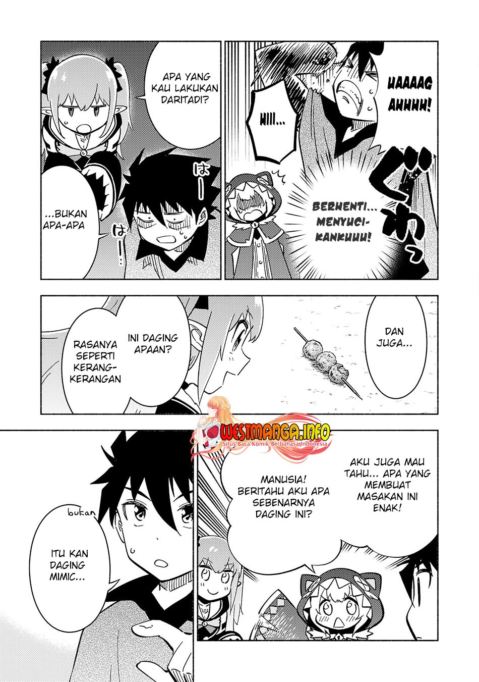 Halaman 18 dari Kono Sekai de Ore dake ga "Level Up" wo Shitteiru Chapter 14