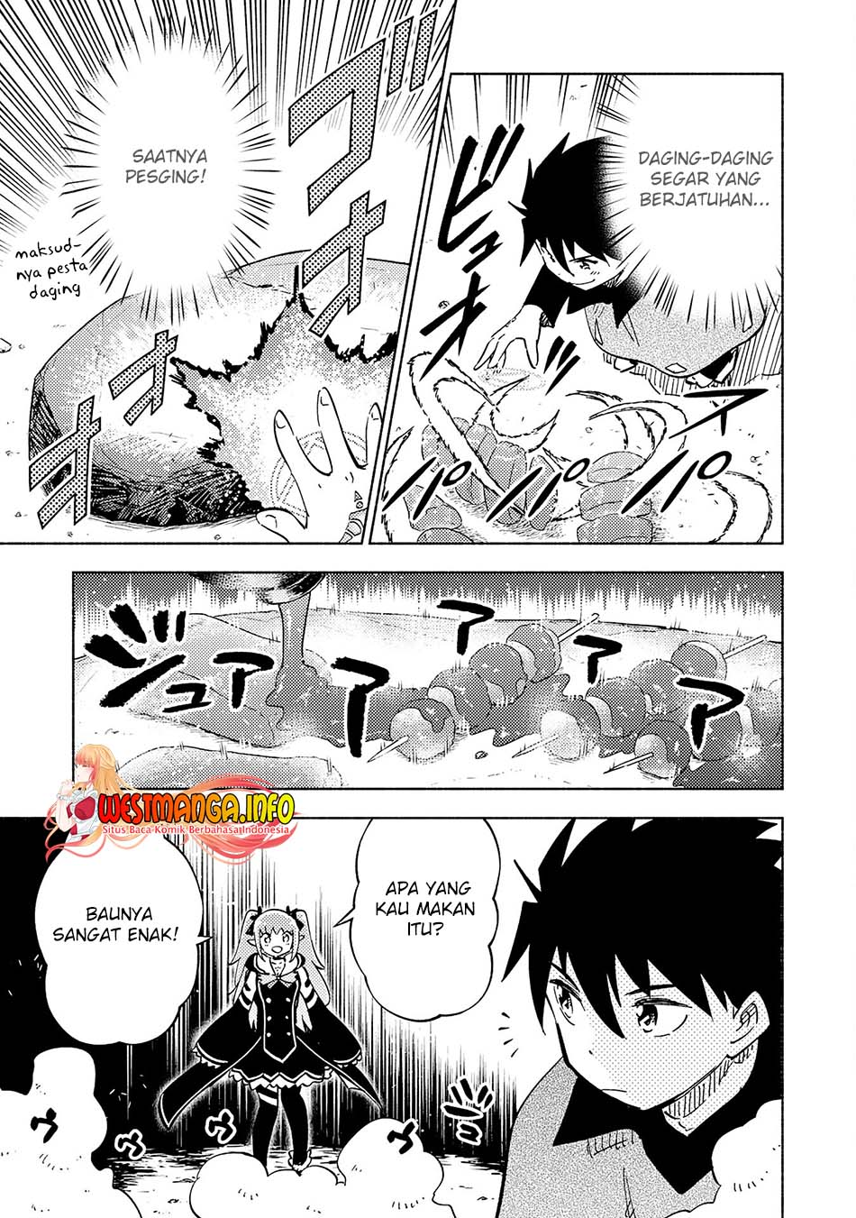 Halaman 5 dari Kono Sekai de Ore dake ga "Level Up" wo Shitteiru Chapter 14