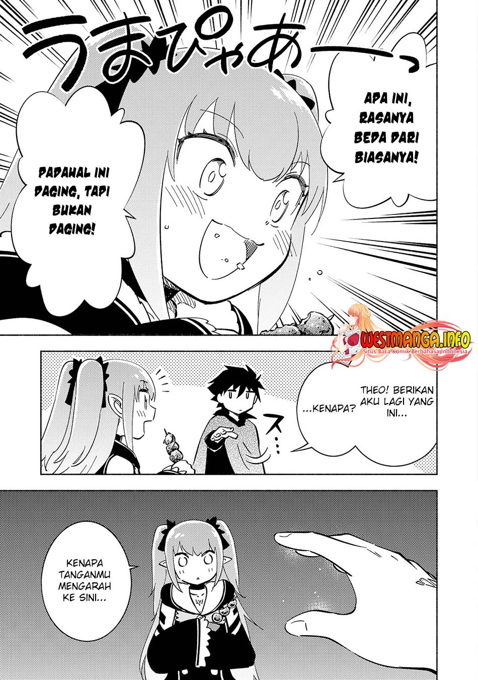 Halaman 7 dari Kono Sekai de Ore dake ga "Level Up" wo Shitteiru Chapter 14