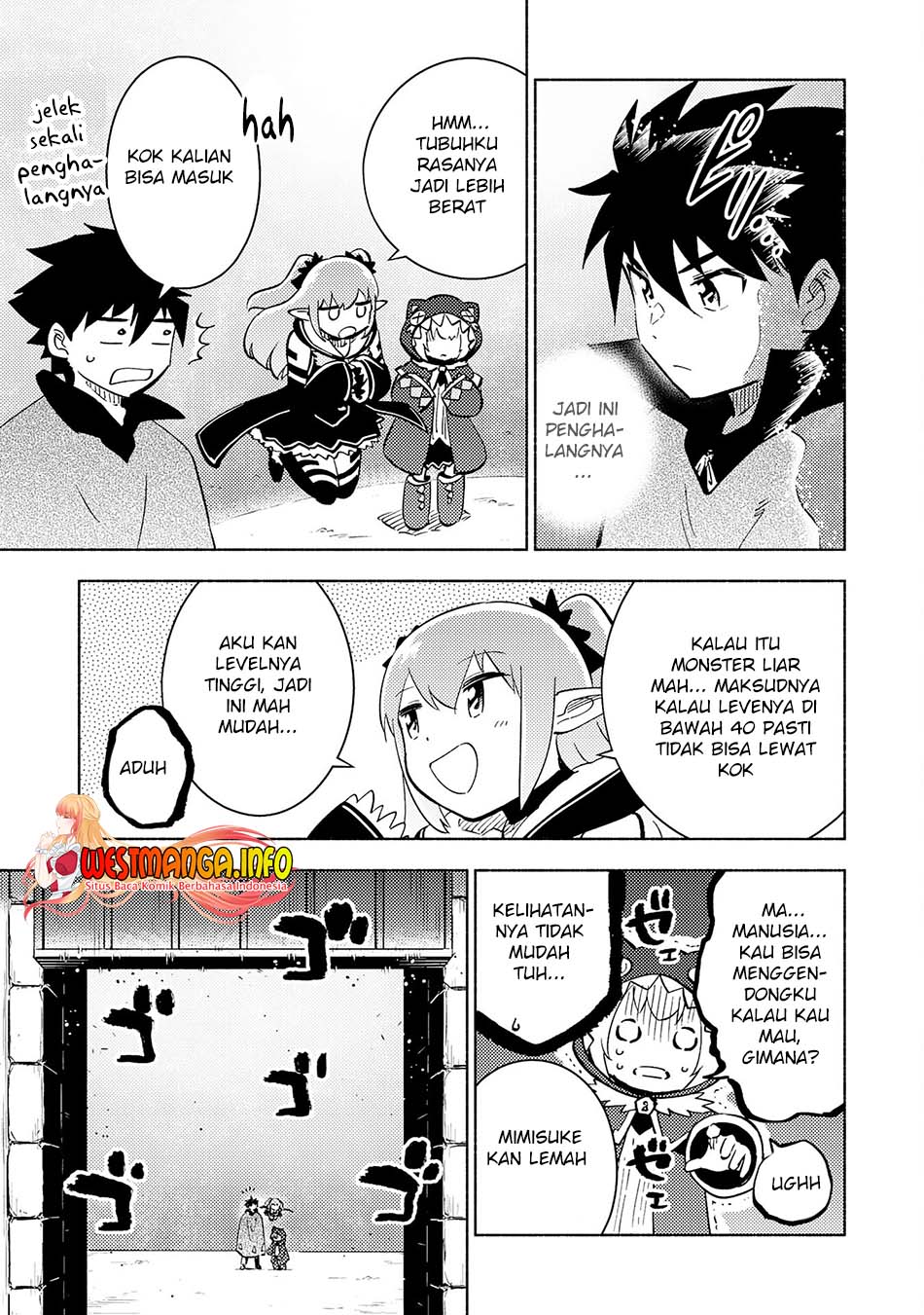Halaman 12 dari Kono Sekai de Ore dake ga "Level Up" wo Shitteiru Chapter 17