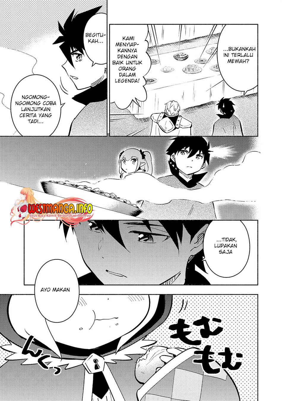 Halaman 22 dari Kono Sekai de Ore dake ga "Level Up" wo Shitteiru Chapter 17